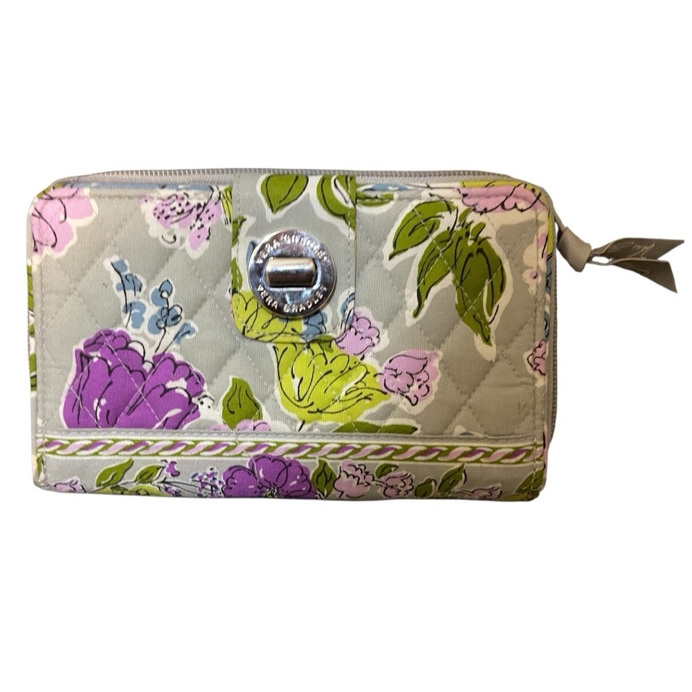 Vera Bradley Watercolor Women's Turn Key Wallet